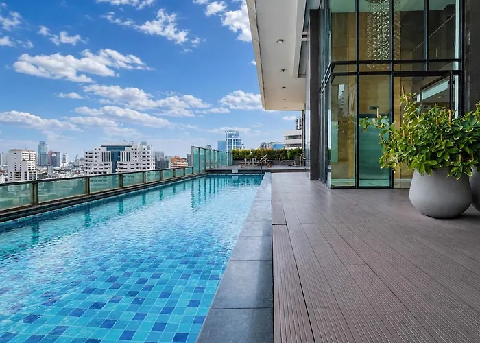 Stylish Thonglor Nearbts L Saunaand Steam アパート *